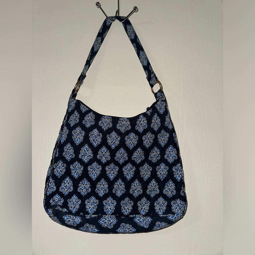 Vera Bradley Blue Patterned Women's Bag 13 x 10 - Picture 3 of 5